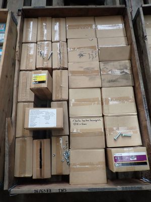 many boxes that are sitting in a box on the floor
