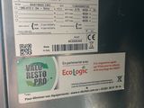an image of a refrigerator that has a sticker on it
