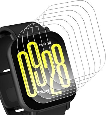 un gros plan d'une montre connectée dont l'écran affiche l'heure