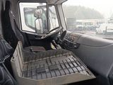 a view of a truck from the inside of the vehicle