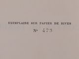 an old book with a black and white title on it