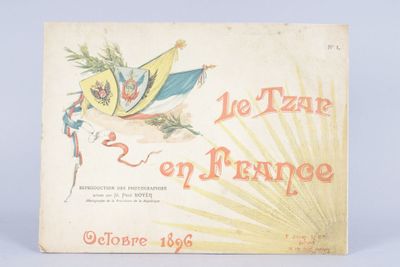 Le Tzar en France. Reproduction des photographies prises par…