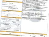 an image of a document with a barcode on it