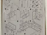 a diagram of a kitchen with instructions on it
