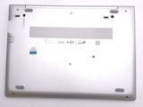 a close up of a laptop with the back panel missing