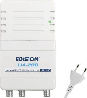 un gros plan d'un appareil électronique blanc muni d'un cordon d'alimentation
