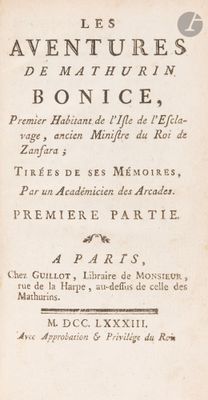 an old book with a black and white image of a man on a horse