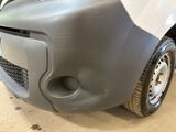 a close up of the front bumper of a car