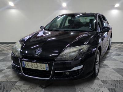 a picture of a black car parked in a garage