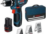 Perceuse sans fil Bosch 18 V avec 2 batteries et 2 batteries