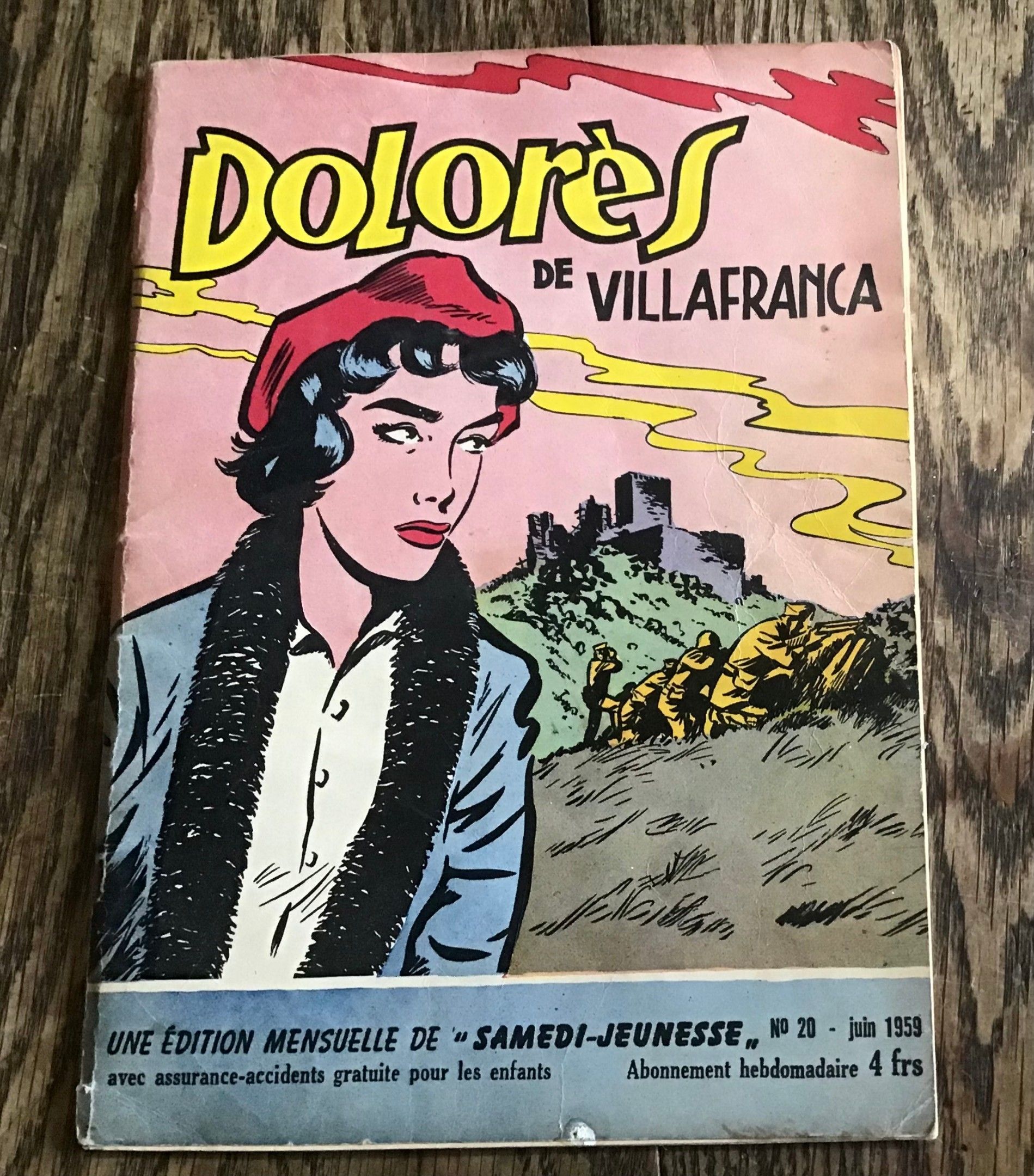 Dolorès de Villafranca 1959 Samedi Jeunesse État d’usage