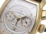 an image of a close up of a watch on a white surface