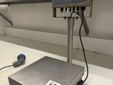 an image of a scale on a counter in a lab