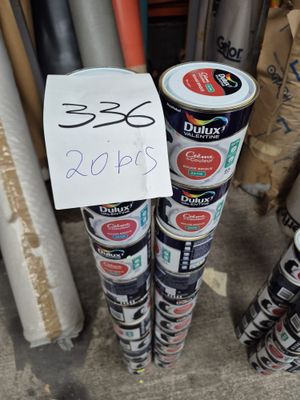 Lot de 20 pots Peinture Dulux Valentine – Crème de Couleur, …