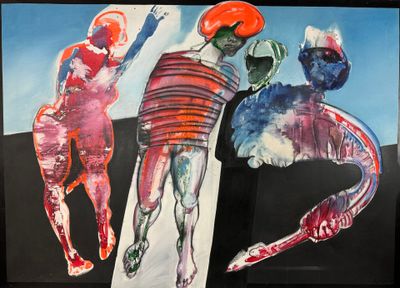 Janusz CYWICKI (1949) "Sytuacje - Incydent XX"