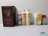 de nombreux types de produits de soins de la peau sur le comptoir