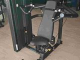 an image of a gym equipment set up in a room