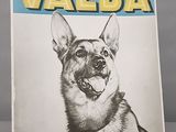 la couverture d'un magazine sur laquelle figure un chien