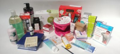 a picture of a variety of skin care products on a table