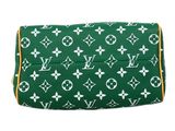 louis vuitton green and white monograme cosmetic case