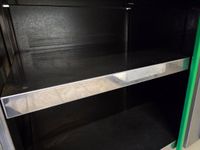 Table chauffante ZANUSSI en inox à 2 portes avec étagère int… (photo 3)