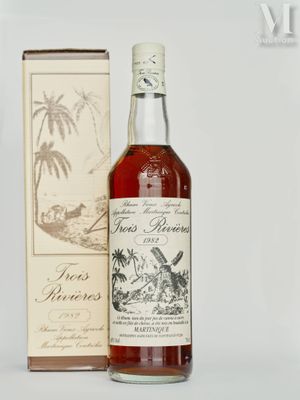 RHUM TROIS RIVIERES RHUM TROIS RIVIERES, 1982 - 1 bouteille …