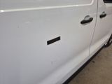 a white van with a sticker on the side of it