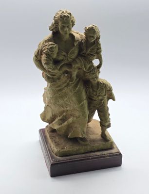 Dans le goût de BOFILL - Femme et ses trois enfants - Groupe…