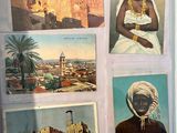 several pictures of a woman in a turban and a man in a turban and a woman in a turban and a man in a tu