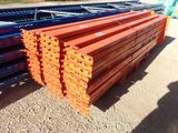 many different types of steel bars stacked on top of each other