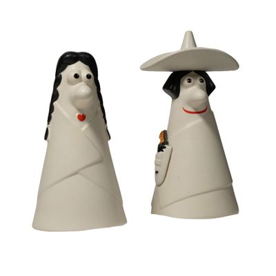 Carmencita et Caballero Lot de céramique