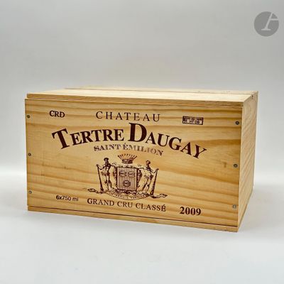 6 B CHÂTEAU TERTRE DAUGAY (Caisse Bois d'origine), GCC Saint-Emilion,  - Photo 1