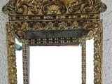 a mirror that is sitting on a table