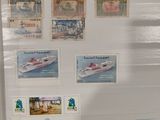 a picture of a picture of a refrigerator with stamps on it