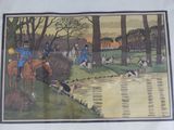a picture of a painting of a hunting scene