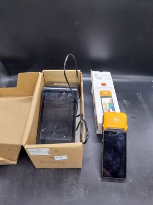 a box with a cell phone in it and a box with a cell phone in it