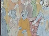 a picture of a painting on the wall of a building