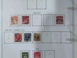 a picture of a sheet of stamps on a table