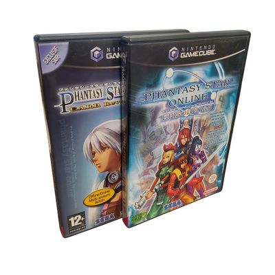 Nintendo - GameCube -  Lot de 2 jeux : Phantasy Star Online Episode I  - Photo 1