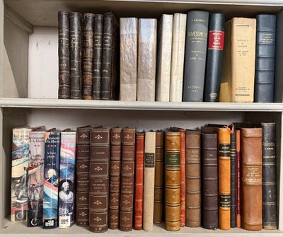 de nombreux livres qui se trouvent sur les étagères de la pièce