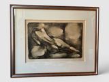 une image représentant un dessin en noir et blanc d'une femme nue