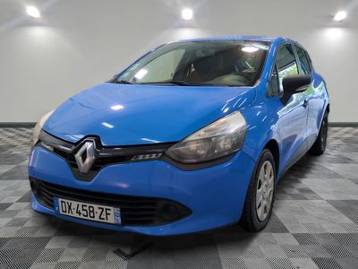 a blue car is parked in a room with a checkered floor