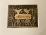 la photo d'une photo représentant un homme tenant un couteau