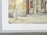 a picture of a picture of a painting of a building