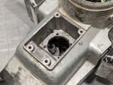 a close up of a metal object on a table