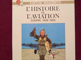une photo d'un livre sur lequel figure l'image d'un homme et d'un chien