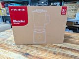 a box of blender sitting on a table in a store