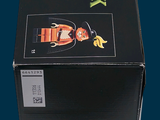 a black box with a picture of a cartoon character on it