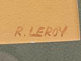 a brown book with writing on it sitting on a table