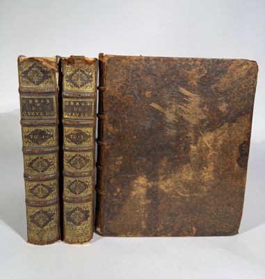 QUEVEDO VILLEGAS (Francisco de) : Poësias de Don Francisco d…